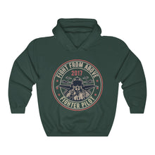 Load image into Gallery viewer, Fight From Above Fighter Pilot Unisex Heavy Blend™ Hooded Sweatshirt
