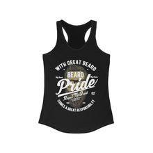 Load image into Gallery viewer, Beard Pride Women's Ideal Racerback Tank