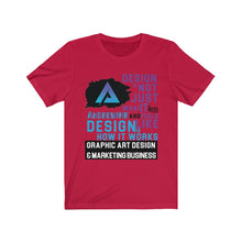Load image into Gallery viewer, Andrewink Design How It Works Unisex Jersey Short Sleeve Tee