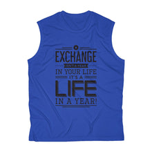 Load image into Gallery viewer, Exchange Your Life Men's Sleeveless Performance Tee