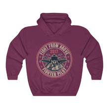 Load image into Gallery viewer, Fight From Above Fighter Pilot Unisex Heavy Blend™ Hooded Sweatshirt