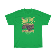 Load image into Gallery viewer, BigFoot Diesel Power Unisex Heavy Cotton Tee