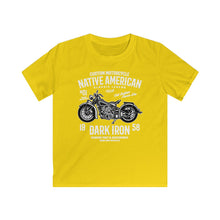 Load image into Gallery viewer, Native American 1958 Dark Iron Kids Softstyle Tee