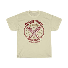 Load image into Gallery viewer, Downtown Plumbers Protect Unisex Heavy Cotton Tee