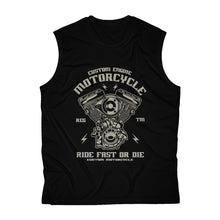 Load image into Gallery viewer, Motorcycle First Or Die Men's Sleeveless Performance Tee