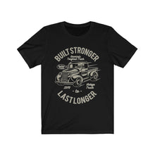 Load image into Gallery viewer, Built Stronger 1970 Last Longer Unisex Jersey Short Sleeve Tee