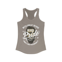 Load image into Gallery viewer, Beard Pride Women's Ideal Racerback Tank