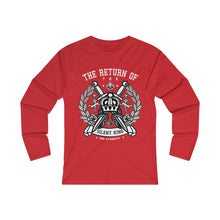Load image into Gallery viewer, The Return Of The Silent King Women's Fitted Long Sleeve Tee