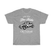 Load image into Gallery viewer, Enjoy The Ride Old School Unisex Heavy Cotton Tee
