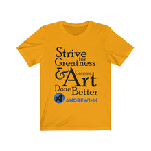 Load image into Gallery viewer, Graphic Art Andrewink Unisex Jersey Short Sleeve Tee