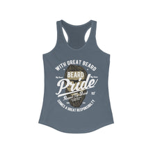 Load image into Gallery viewer, Beard Pride Women's Ideal Racerback Tank
