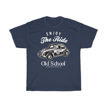 Load image into Gallery viewer, Enjoy The Ride Old School Unisex Heavy Cotton Tee