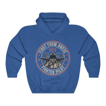 Load image into Gallery viewer, Fight From Above Fighter Pilot Unisex Heavy Blend™ Hooded Sweatshirt