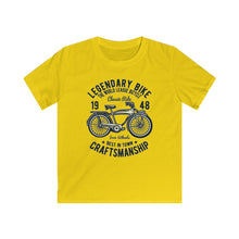 Load image into Gallery viewer, Legendary Bike 1948 Craftsmanship Kids Softstyle Tee