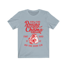 Load image into Gallery viewer, Boxing Champ 1987 Unisex Jersey Short Sleeve Tee