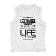 Load image into Gallery viewer, Exchange Your Life Men's Sleeveless Performance Tee