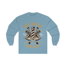 Load image into Gallery viewer, Daily Special Barber Shop Unisex Long Sleeve Tee