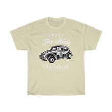 Load image into Gallery viewer, Enjoy The Ride Old School Unisex Heavy Cotton Tee