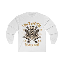 Load image into Gallery viewer, Daily Special Barber Shop Unisex Long Sleeve Tee