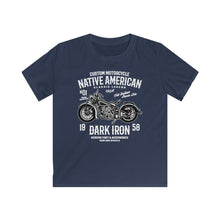 Load image into Gallery viewer, Native American 1958 Dark Iron Kids Softstyle Tee