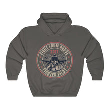 Load image into Gallery viewer, Fight From Above Fighter Pilot Unisex Heavy Blend™ Hooded Sweatshirt