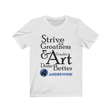 Load image into Gallery viewer, Graphic Art Andrewink Unisex Jersey Short Sleeve Tee