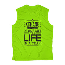 Load image into Gallery viewer, Exchange Your Life Men's Sleeveless Performance Tee