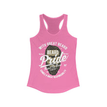 Load image into Gallery viewer, Beard Pride Women's Ideal Racerback Tank