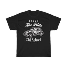 Load image into Gallery viewer, Enjoy The Ride Old School Unisex Heavy Cotton Tee