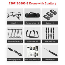 Load image into Gallery viewer, Drone with 720P/1080P/4K HD Camera