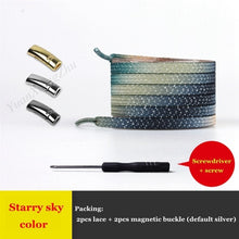 Load image into Gallery viewer, New Magnetic Shoelaces Elastic No Tie Shoe laces Flat Locking Shoelace Kids Adult Sneakers Lazy Laces One Size Fits All Shoes