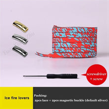 Load image into Gallery viewer, New Magnetic Shoelaces Elastic No Tie Shoe laces Flat Locking Shoelace Kids Adult Sneakers Lazy Laces One Size Fits All Shoes