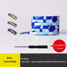 Load image into Gallery viewer, New Magnetic Shoelaces Elastic No Tie Shoe laces Flat Locking Shoelace Kids Adult Sneakers Lazy Laces One Size Fits All Shoes