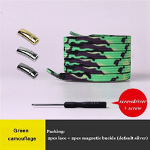 Load image into Gallery viewer, New Magnetic Shoelaces Elastic No Tie Shoe laces Flat Locking Shoelace Kids Adult Sneakers Lazy Laces One Size Fits All Shoes