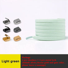 Load image into Gallery viewer, 1 Pair No Tie Shoe laces Elastic Shoelaces Outdoor Leisure Sneakers Quick Safety Flat Shoelace Kids And Adult Unisex Lazy laces