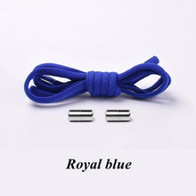 Load image into Gallery viewer, 1Pair Elastic Locking Shoelaces Semicircle Shoelace Sneakers Shoe laces Quick No Tie Shoelace Kids Adult Shoes lace 21colors
