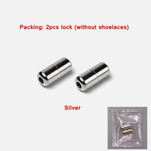 Load image into Gallery viewer, 1Pair Elastic Locking Shoelaces Semicircle Shoelace Sneakers Shoe laces Quick No Tie Shoelace Kids Adult Shoes lace 21colors