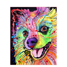 Load image into Gallery viewer, SDOYUNO 40x50cm Pop Style Frameless DIY Painting By Numbers Colorful Dog Pictures By Numbers On Canvas Animals Home Decoration