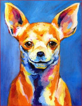 Load image into Gallery viewer, SDOYUNO 40x50cm Pop Style Frameless DIY Painting By Numbers Colorful Dog Pictures By Numbers On Canvas Animals Home Decoration