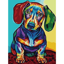 Load image into Gallery viewer, SDOYUNO 40x50cm Pop Style Frameless DIY Painting By Numbers Colorful Dog Pictures By Numbers On Canvas Animals Home Decoration