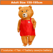 Load image into Gallery viewer, Inflatable Costumes Dinosaur Flamingo Horse Cosplay Halloween Costume Duck Cock Festival Mascot Party Role Play Disfraz Adult