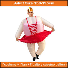 Load image into Gallery viewer, Inflatable Costumes Dinosaur Flamingo Horse Cosplay Halloween Costume Duck Cock Festival Mascot Party Role Play Disfraz Adult