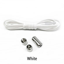 Load image into Gallery viewer, Elastic No Tie Shoelaces Semicircle Shoe Laces For Kids and Adult Sneakers Shoelace Quick Lazy Metal Lock Laces Shoe Strings