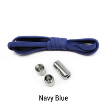 Load image into Gallery viewer, Elastic No Tie Shoelaces Semicircle Shoe Laces For Kids and Adult Sneakers Shoelace Quick Lazy Metal Lock Laces Shoe Strings
