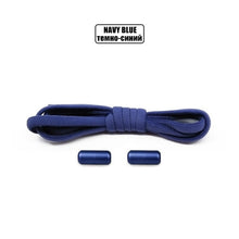 Load image into Gallery viewer, Elastic No Tie Shoelaces Semicircle Shoe Laces For Kids and Adult Sneakers Shoelace Quick Lazy Metal Lock Laces Shoe Strings
