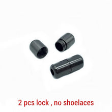 Load image into Gallery viewer, Elastic No Tie Shoelaces Semicircle Shoe Laces For Kids and Adult Sneakers Shoelace Quick Lazy Metal Lock Laces Shoe Strings