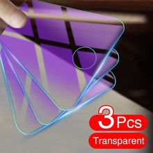Load image into Gallery viewer, 3PCS Curved Full Cover Protective Glass On The For iPhone 7 8 6S Plus Tempered Screen Protector iPhone 8 7 6 SE 2020 Glass Film