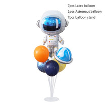 Load image into Gallery viewer, Outer Space Galaxy Party Decor Disposable Tableware Set Solar Planet Party Paper Cup/Napkin/Plates Kids Happy Birthday Gifts