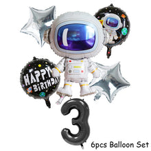 Load image into Gallery viewer, Outer Space Galaxy Party Decor Disposable Tableware Set Solar Planet Party Paper Cup/Napkin/Plates Kids Happy Birthday Gifts