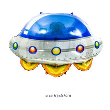 Load image into Gallery viewer, New Space Planet party Plate Napkins cups Tableware stars party for Astronaut Happy Birthday Party Supplies Universe Decorations